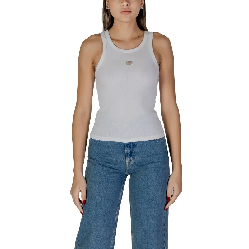 Calvin Klein Jeans  Cotton Tops & Women's T-Shirt