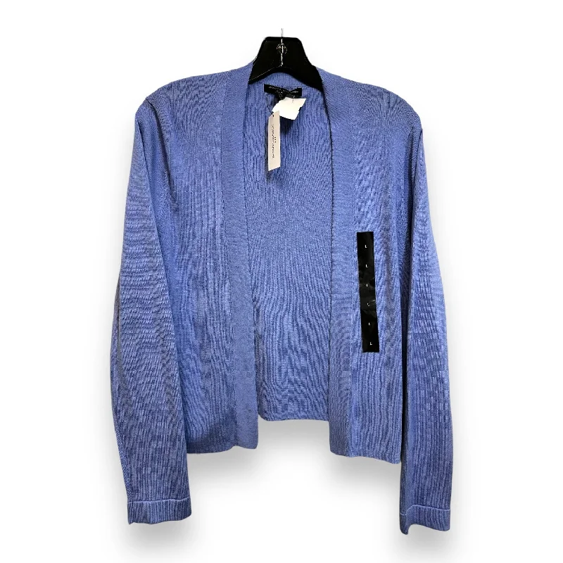 Cardigan By Banana Republic In Blue, Size: L