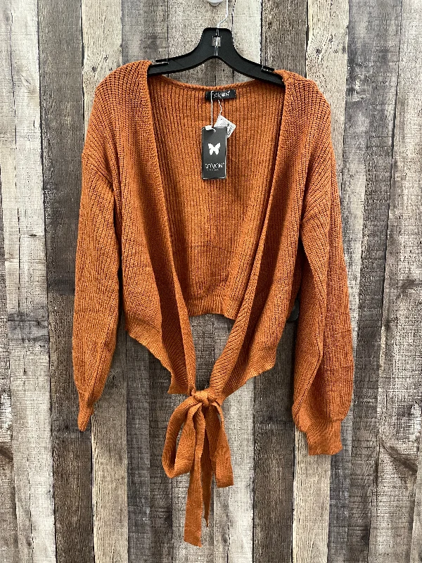 Cardigan By Cme In Brown, Size: Xl