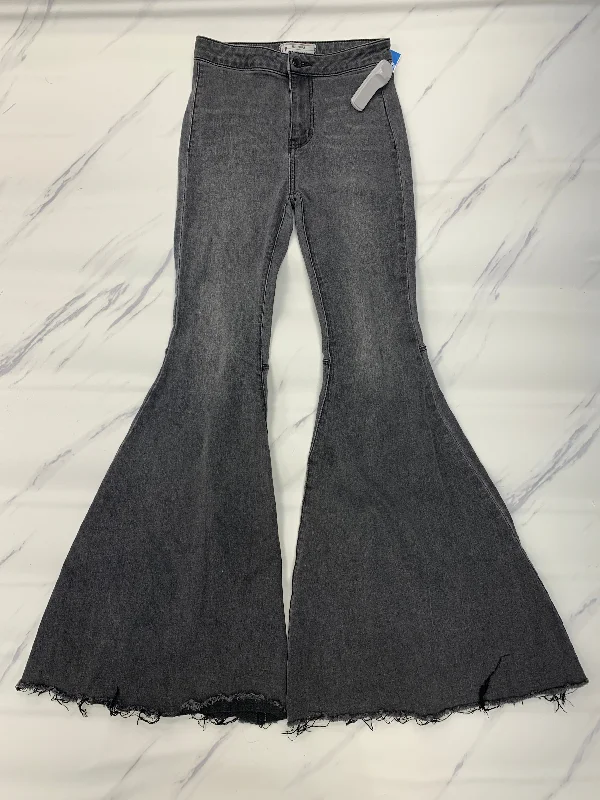 Jeans Flared By Free People In Grey, Size: 0