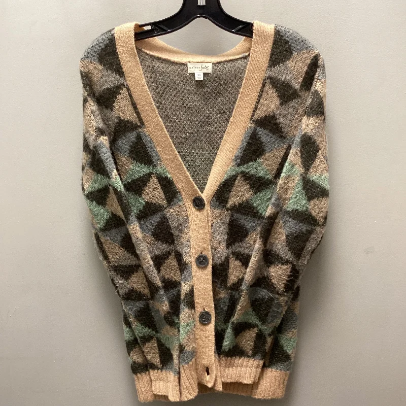 Sweater Cardigan By Maison Jules In Brown, Size: Xs