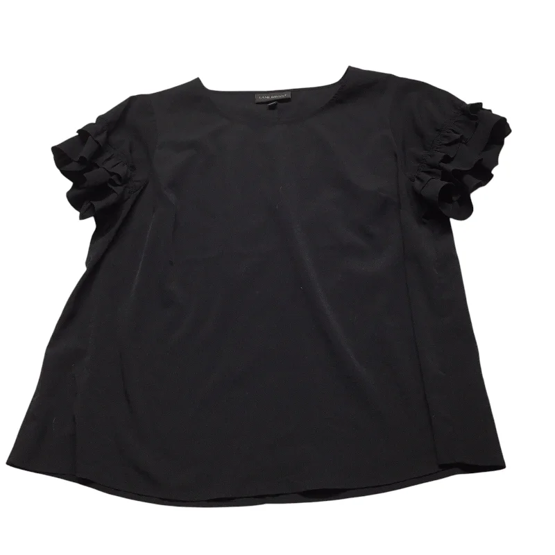 Top Short Sleeve By Lane Bryant In Black, Size: Xl