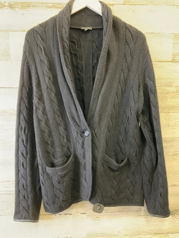 Cardigan By Talbots In Black, Size: L