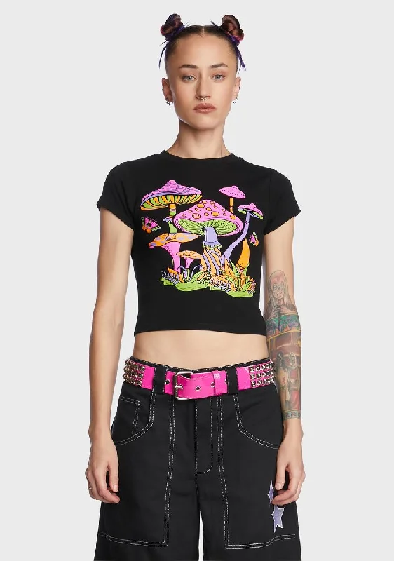 Psychedelic Fairytale Crop Top