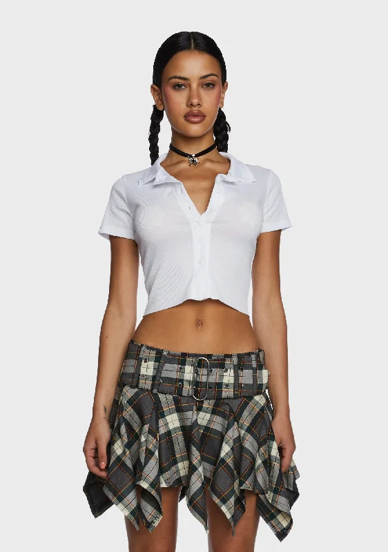 Total Academic Crop Top