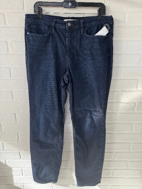 Jeans Straight By Athleta In Blue Denim, Size: 12