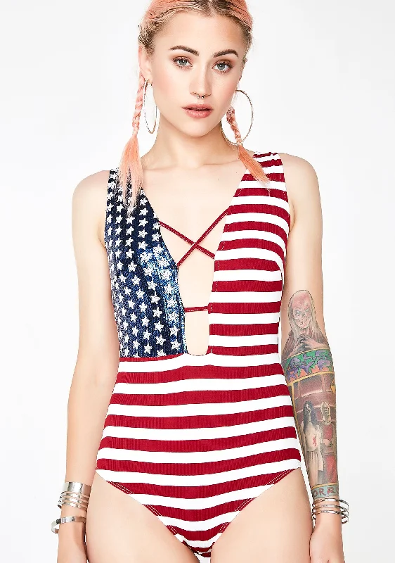 Flag It Up Bodysuit