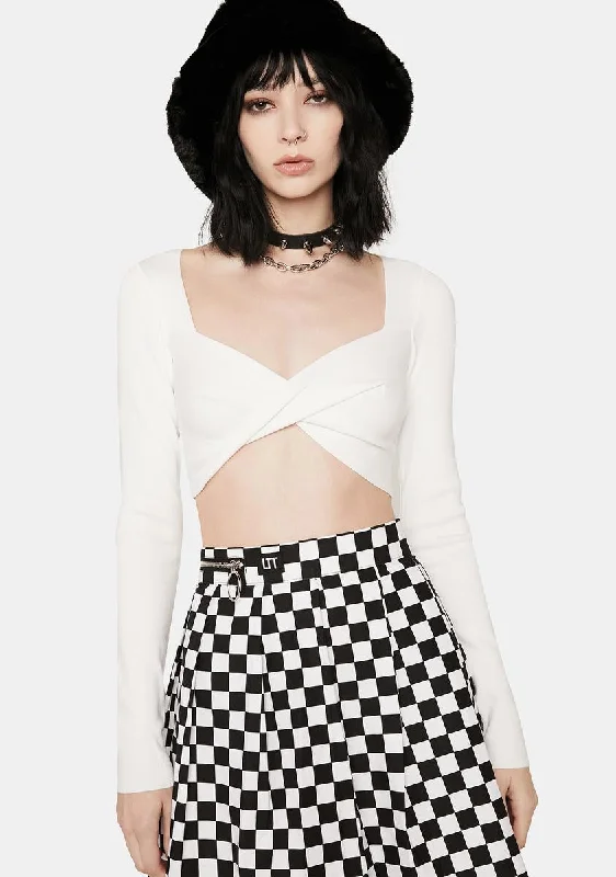 Cool Dramatic Much Crop Top