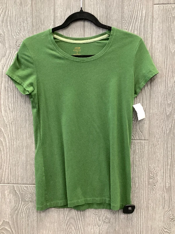 Top Short Sleeve By Apt 9 In Green, Size: S