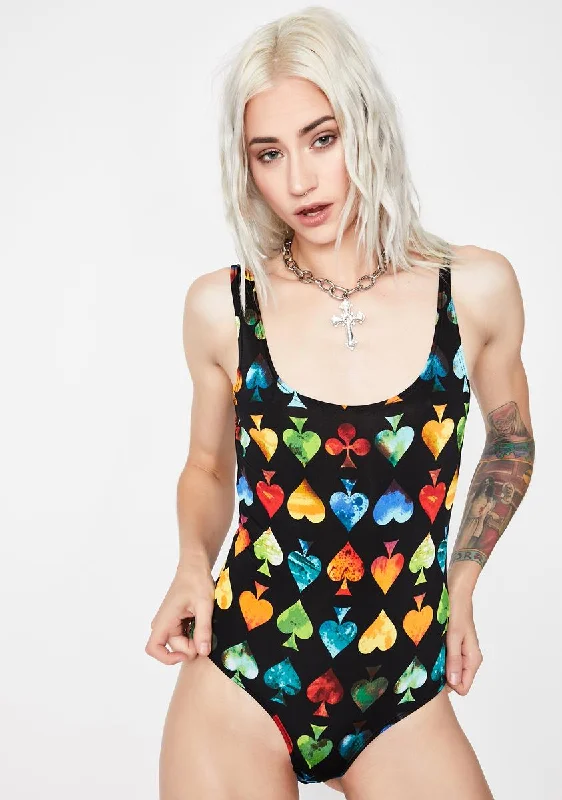 Royal Flush Tank Bodysuit