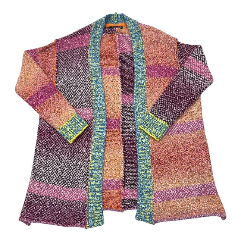 Sweater Cardigan By Dex In Multi-colored, Size: Xs