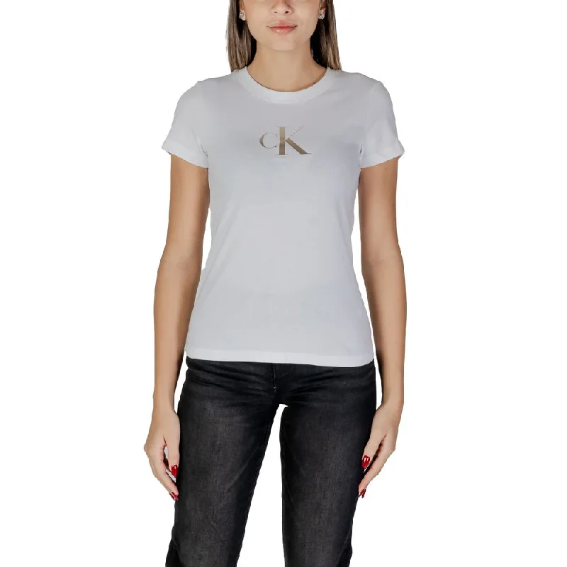 Calvin Klein Jeans  Cotton Tops & Women's T-Shirt