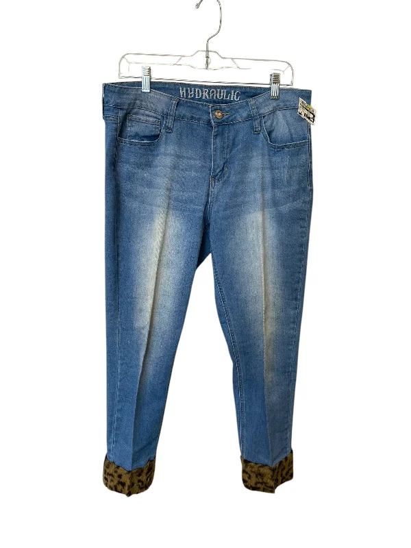 Jeans Skinny By Hydraulic In Blue Denim, Size: 10