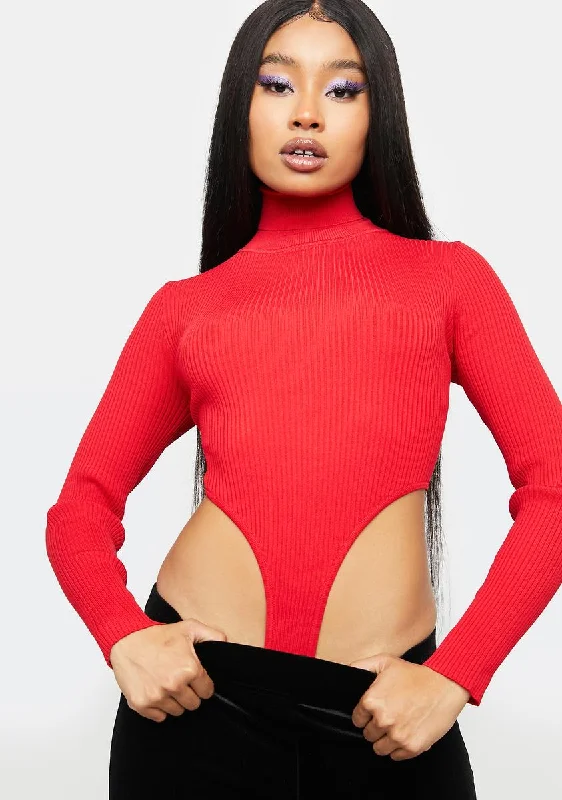 Ur First And Last Knit Bodysuit