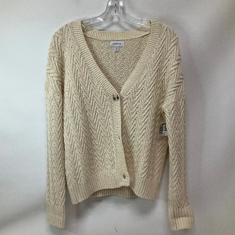 Sweater Cardigan By Evereve In Ivory, Size: Xs