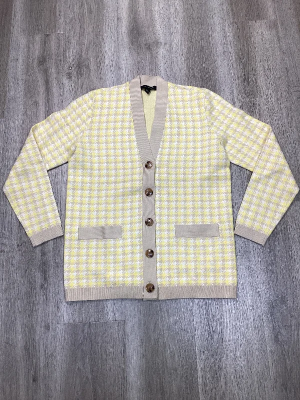 Cardigan By Ann Taylor In Yellow, Size: S