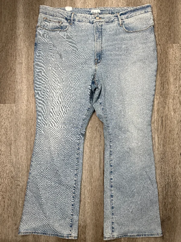 Jeans Boyfriend By Good American In Blue Denim, Size: 24