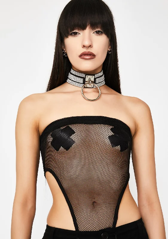 Rated Naughty Mesh Bodysuit