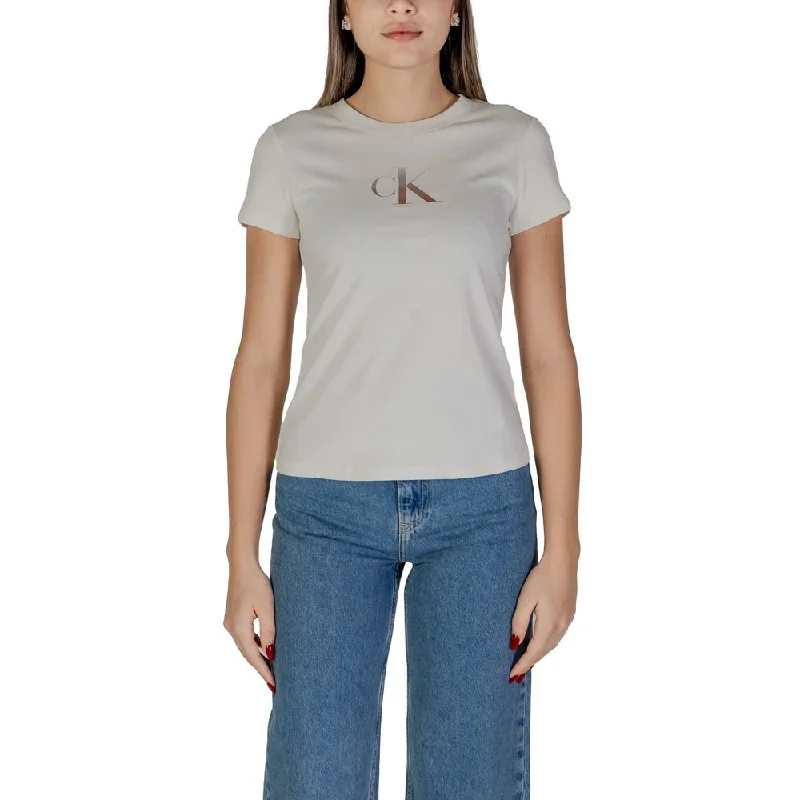 Calvin Klein Jeans  Cotton Tops & Women's T-Shirt