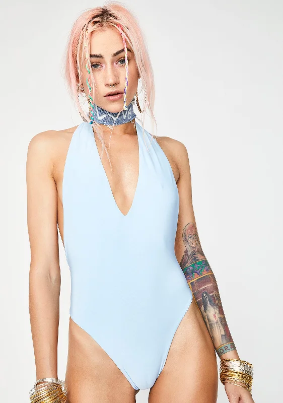 Break The Ice Halter Bodysuit