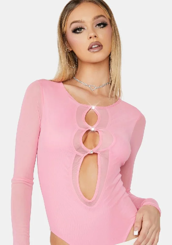 Sweet Modern Fusion Mesh Bodysuit