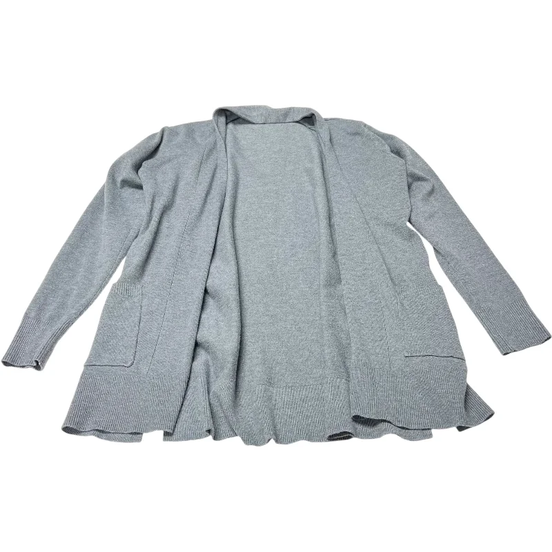 Cardigan By Pink Clover In Grey, Size: L