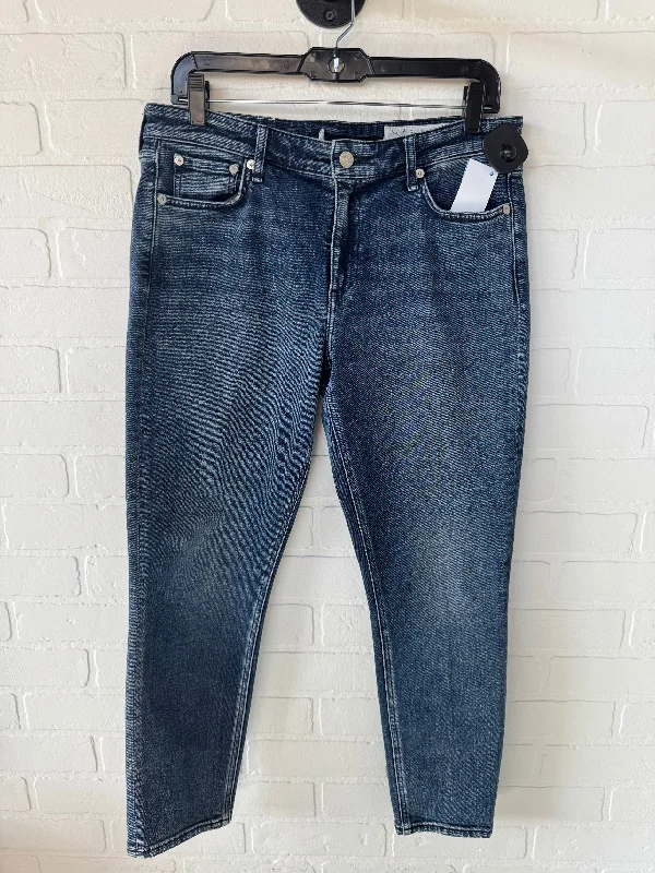 Jeans Skinny By Rag & Bones Jeans In Blue Denim, Size: 6