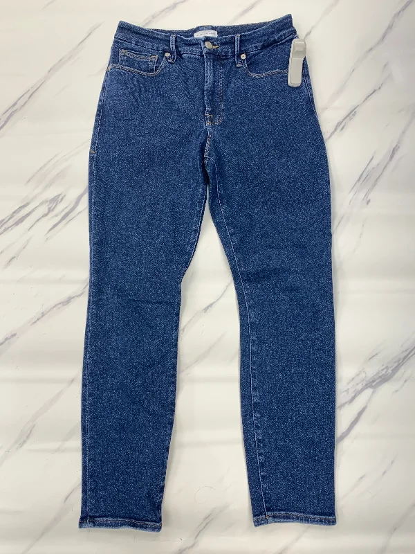 Jeans Skinny By Good American In Blue, Size: 6