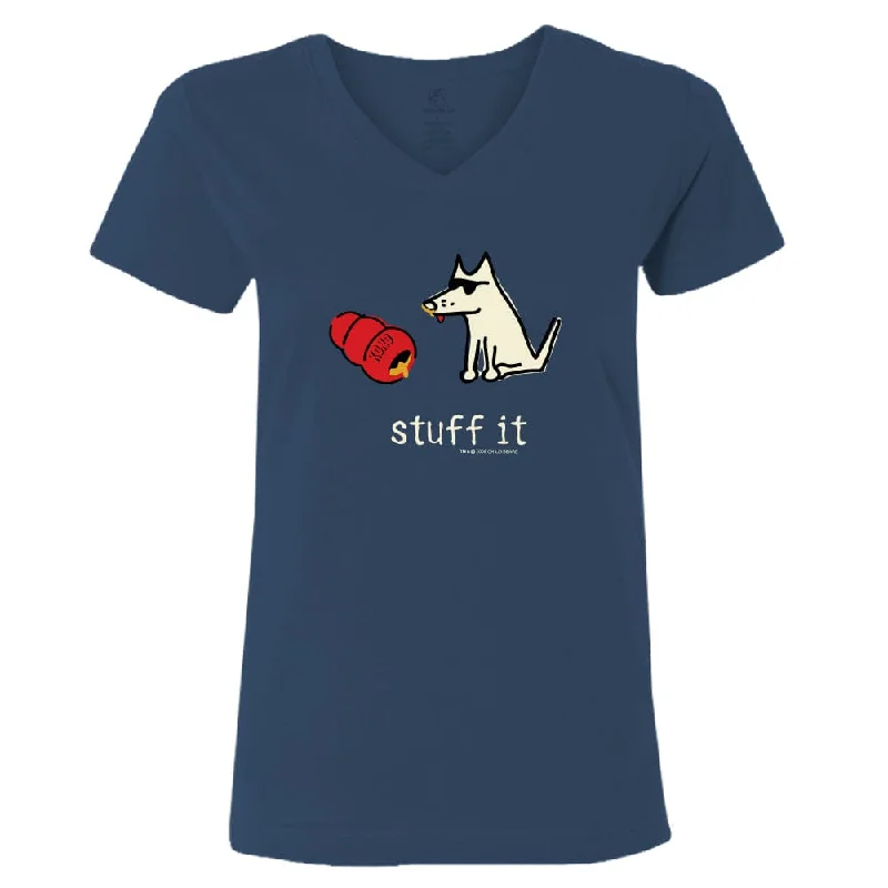 KONG Stuff It - Ladies T-Shirt V-Neck