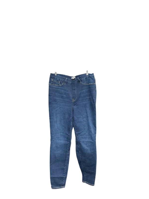 Jeans Boot Cut By Good American In Blue Denim, Size: 6