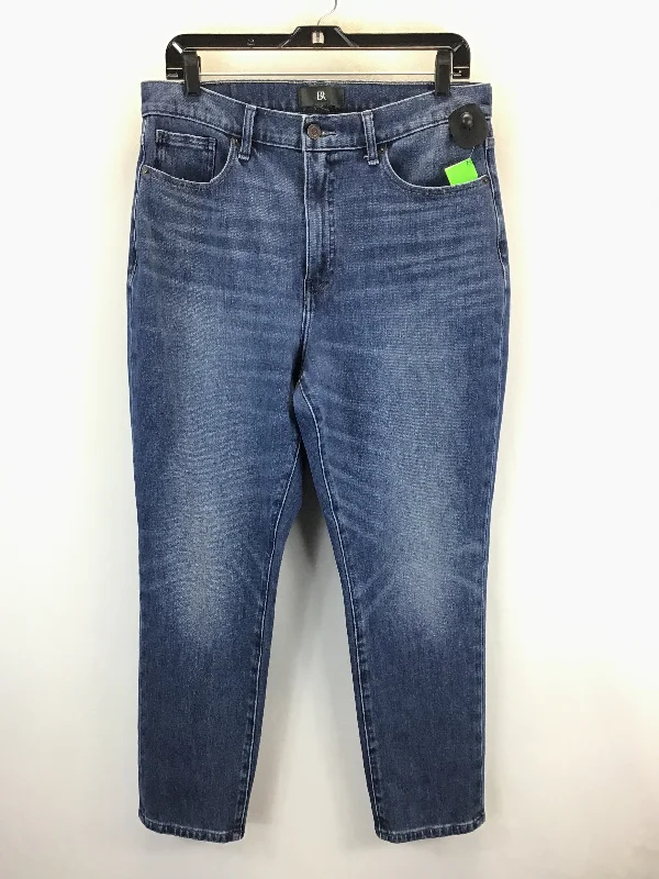 Jeans Straight By Banana Republic In Blue, Size: 32