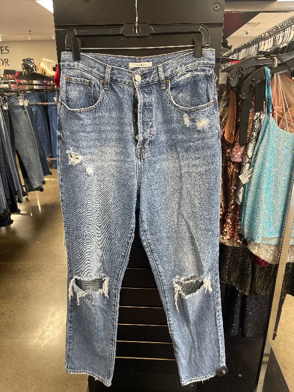 Jeans Boyfriend By Pacsun In Blue Denim, Size: 8