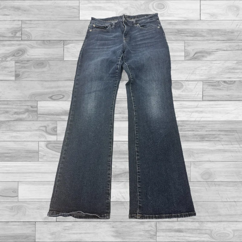 Jeans Boot Cut By Lucky Brand In Blue Denim, Size: 12