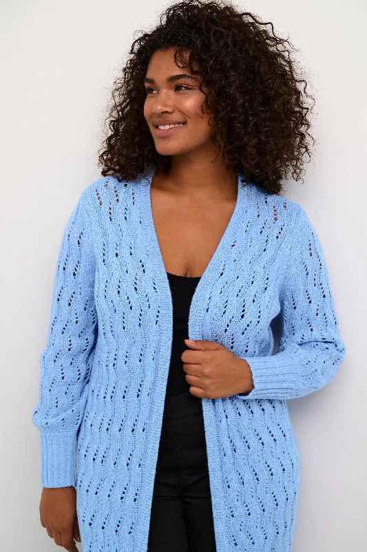 Wardrobe Update lichte gebreide cardigan met subtiel patroon