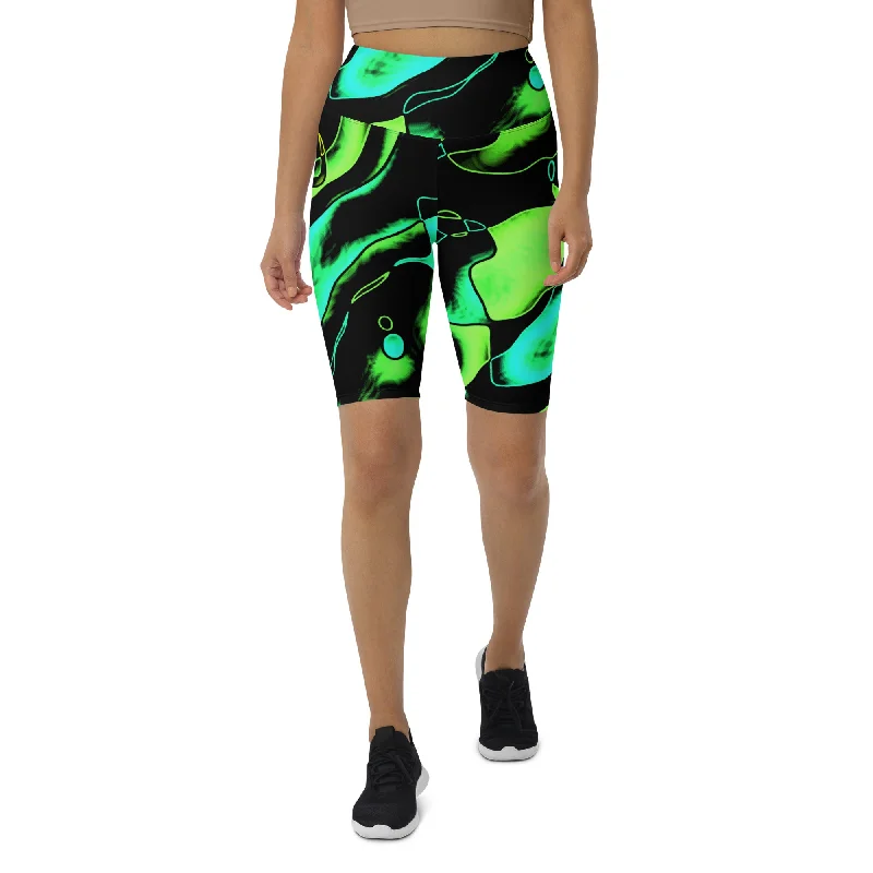 Biker Shorts Colorful Lime