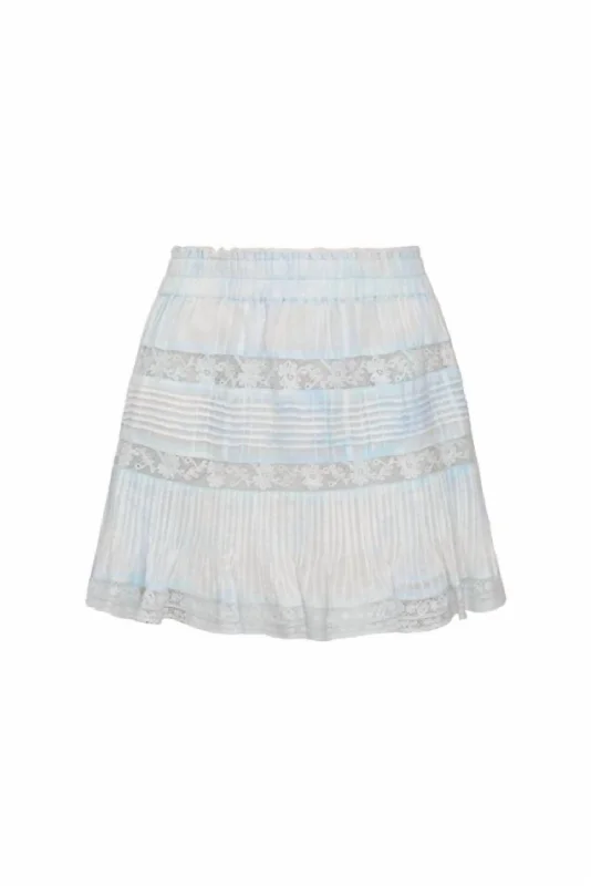 Women's Moulin Mini Skirt In Moonstone