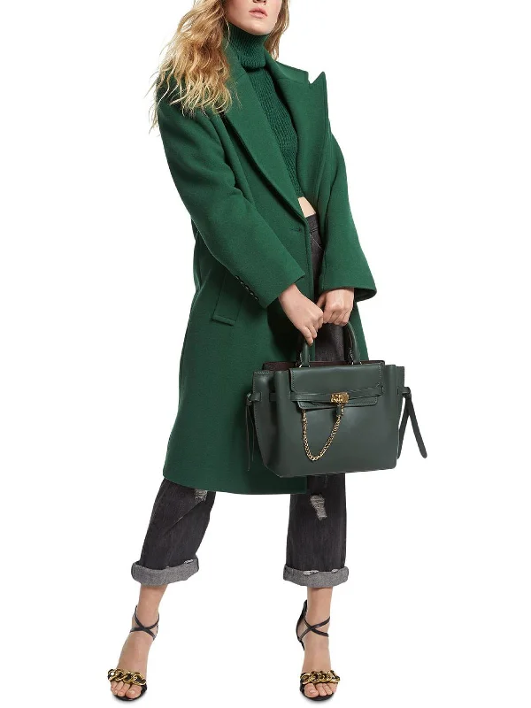 Mensy Womens Wool Blend Oversized Long Coat