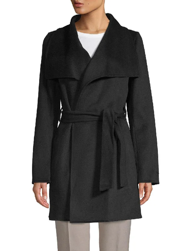 T Tahari Ella Coat Black