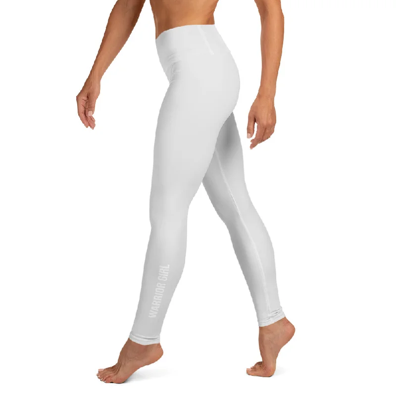 Whisper Gray Warrior High Waist Leggings